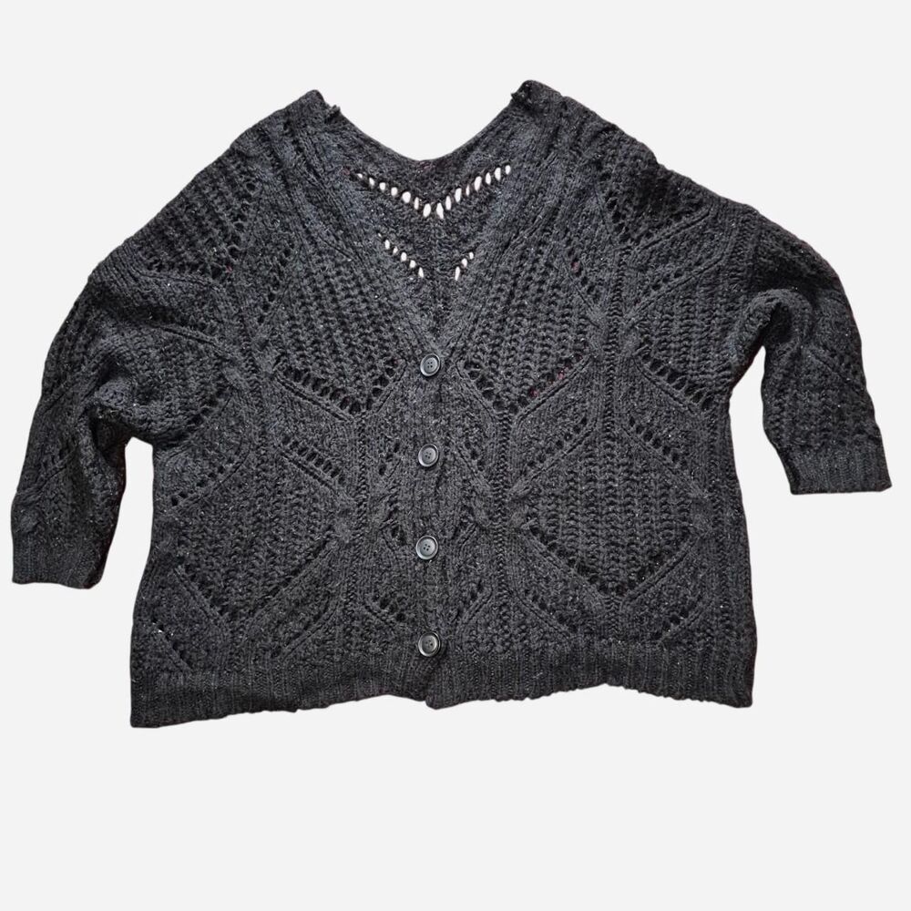 Women's Black Cardigan